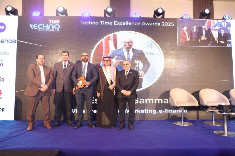 ” مجموعة إي فاينانس للاستثمارات المالية والرقمية ”  تتصدر جوائز تكنوتايم للتميز 2025
