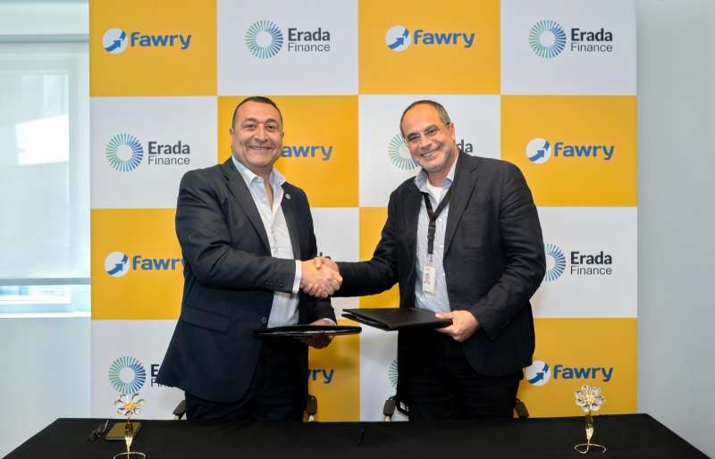  حسام عز، الرئيس التنفيذي للقطاع التجاري بشركة فوري مع  عمرو أبو العزم، الرئيس التنفيذي والشريك المؤسس لشركة إرادة فاينانس