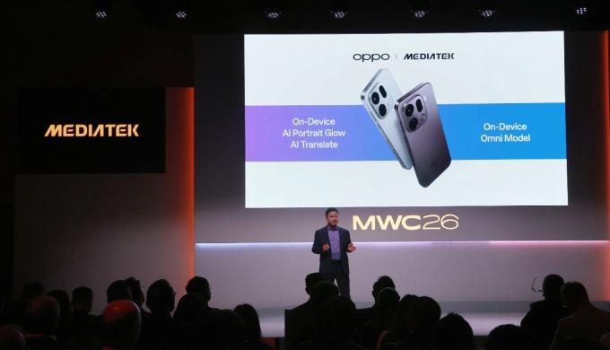 OPPO وميدياتيك (MediaTek) تستعرضان ابتكارات الذكاء الاصطناعي على الهواتف خلال مؤتمر   MWC 2026