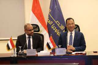 التحول الرقمي وبناء القدرات الرقمية محور مباحثات وزير الاتصالات مع نظيره اليمنى
