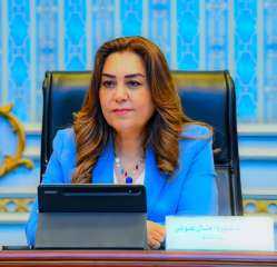 منال عوض : متابعة لحظية من مركز سيطرة الشبكة الوطنية للطوارئ والسلامة بالوزارة واستقرار الحالة العامة بمختلف المحافظات دون معوقات