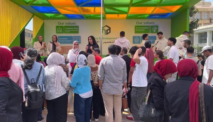 بنك التعمير والإسكان يشارك في رعاية النسخة الثالثة من الملتقى التوظيفي (CUEF) بجامعة القاهرة