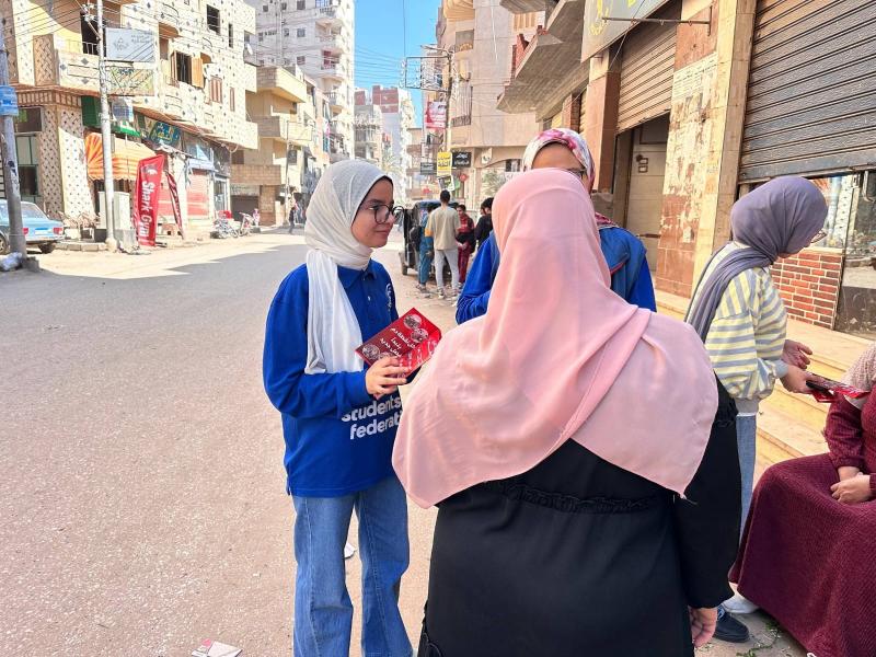 انطلاق حملة للتبرع بالدم برعاية اتحاد طلاب صيدلة طنطا