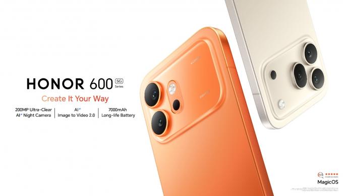 علامة HONOR  تعلن عن بدء توفر لسلسلة HONOR 600 Series الجديدة في الأسواق