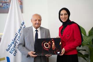 جامعة مصر للمعلوماتية تفوز بالمركز الأول في مسابقة الفنون التشكيلية بمهرجان ابداع لشباب الجامعات