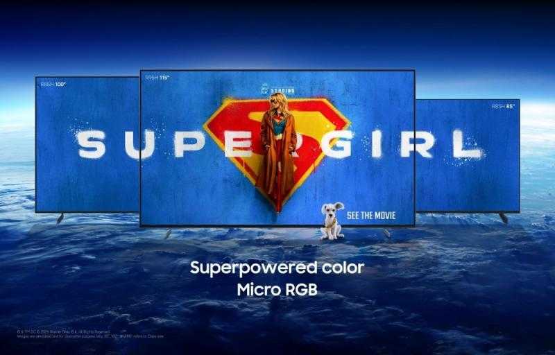 سامسونج تحتفل بالإطلاق العالمي لفيلم “سوبرغيرل” بالتعاون مع وارنر براذرز بيكتشرز ودي سي استوديوز