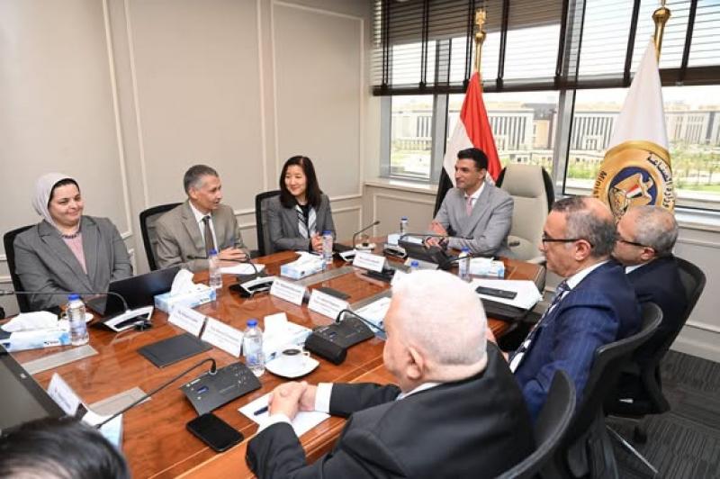 وزير الصناعة في لقاء مع السيدة/ تشيتوسي نوجوتشي، الممثلة المقيمة لبرنامج الأمم المتحدة الإنمائي في مصر