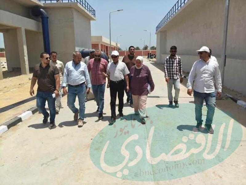وزيرة الإسكان تتابع سير العمل بمشروعات مياه الشرب والصرف الصحي بعدد من المحافظات