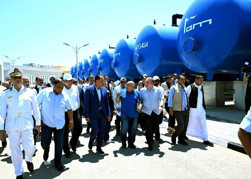 فقد الدكتور مصطفى مدبولي، رئيس مجلس الوزراء، مجمع محطات تحلية مياه البحر بمنطقة الرميلة