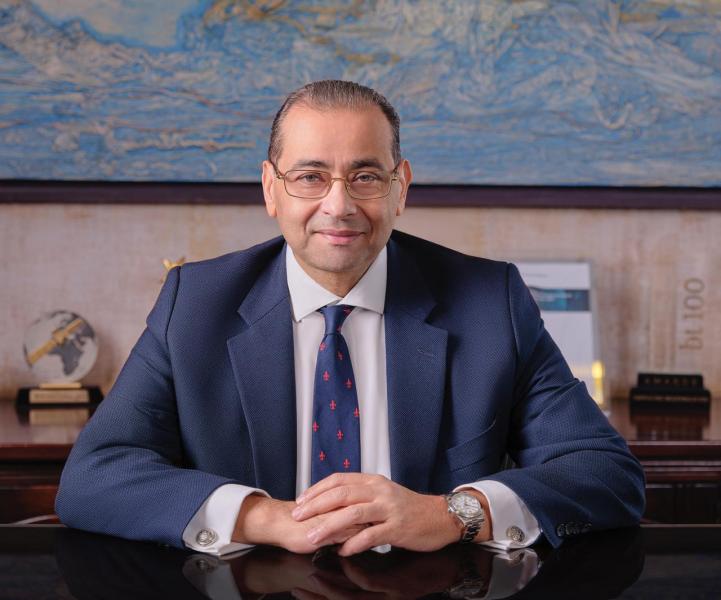 المهندس تامر المهدى الرئيس التنفيذي والعضو المنتدب للشركة المصرية للاتصالات 