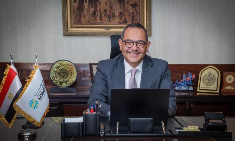 مصطفى حسن الرئيس التنفيذي لجهاز تنمية المشروعات 