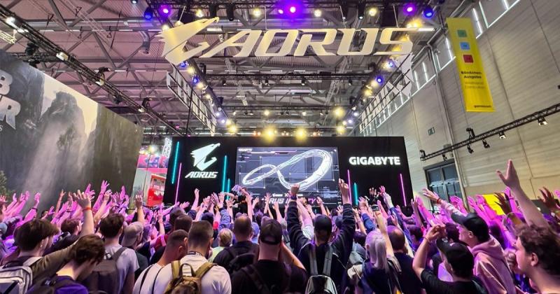 ”جيجابايت” تختتم مشاركتها في Gamescom 2026 باستعراض AORUS INFINITY