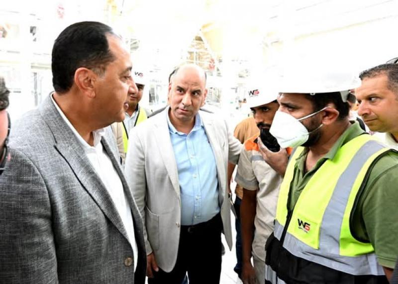 افتتح الدكتور مصطفى مدبولي، رئيس مجلس الوزراء، ومرافقوه، مصنع شركة "وايت ستون إيجيبت للتعدين" 