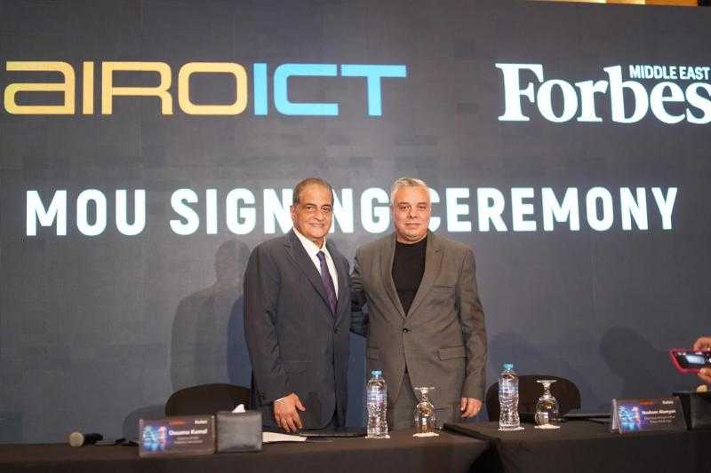 ”Cairo ICT” و”Forbes Middle East” يوقّعان اتفاقية تعاون استراتيجية لرعاية الدورة الثلاثين