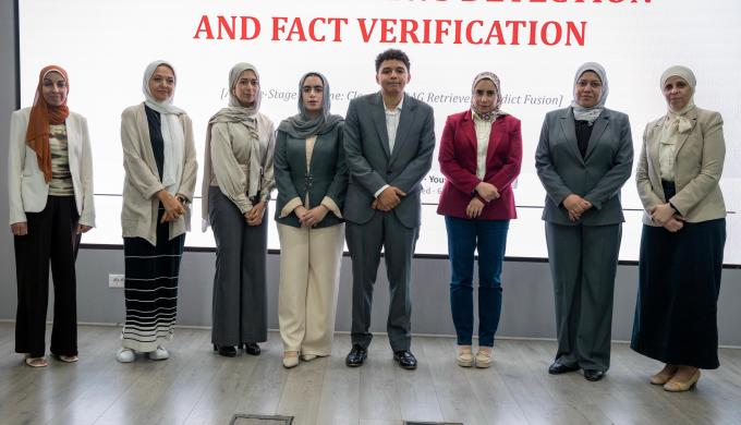 جامعة مصر للمعلوماتية : برامج ذكية لدعم جهود تطوير منظومة العدالة وكشف الاخبار الكاذبة والامن السيبراني بالمؤسسات والشركات