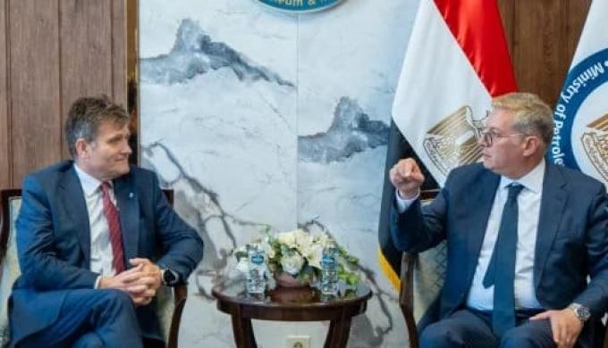وزير البترول يبحث مع «بي بي» خطط الحفر والاستكشاف وزيادة الإنتاج في مصر
